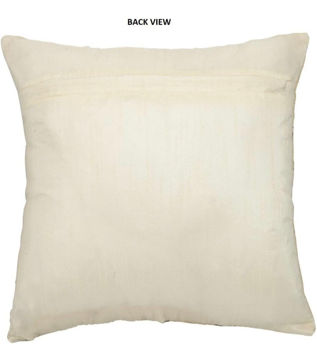 AEROHAVEN Decorative Hand Made Jute 150TC Throw/Pillow Cushion Covers (Multicolour, 12 x 12 inches) -Set of 5